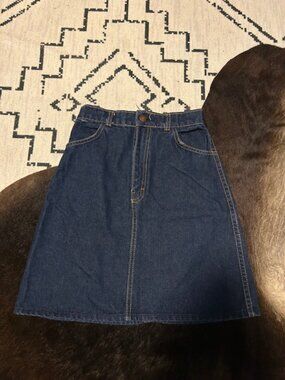 Vintage Denim Skirt